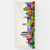 Havana Cuba Skyline Spandoek (Verticaal)