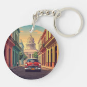 Havana Cuba Sleutelhanger (Achterkant)