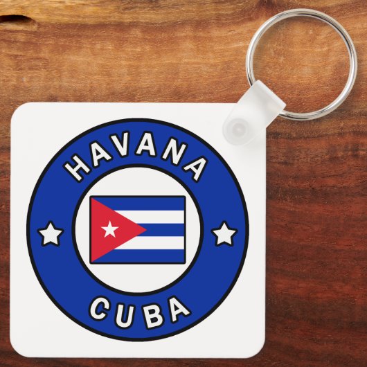 Havana Cuba Sleutelhanger (Achterkant)