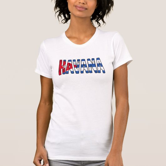 Havana Cuba T-shirt (Voorkant)