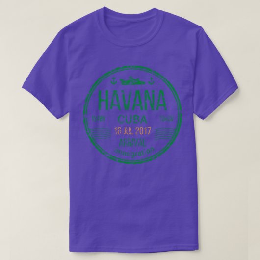 Havana Cuba T-shirt (Design voorkant)