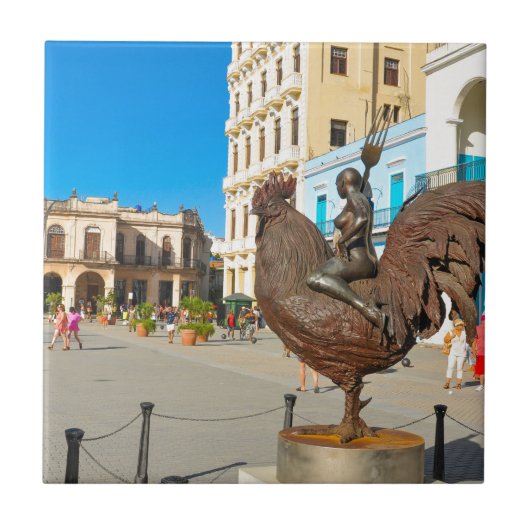 Havana, Cuba Tegeltje (Voorkant)