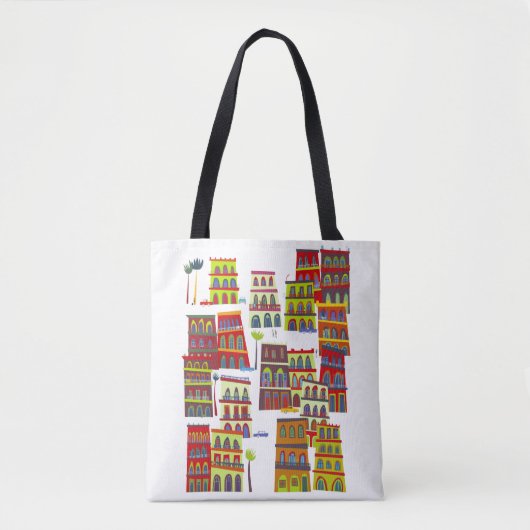 Havana Cuba Tote Bag (Voorkant)