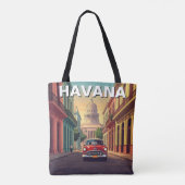 Havana Cuba Tote Bag (Achterkant)