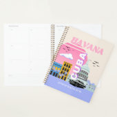 Havana Cuba Travel Art Planner (Display)