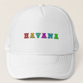 Havana Cuba Trucker Pet (Voorkant)