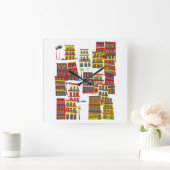 Havana Cuba Vierkante Klok (Huis)