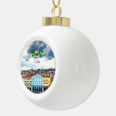 Havana, Cubaanse landschap Keramische Bal Ornament (Rechts)