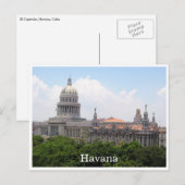 havana el capitolio briefkaart (Voorkant / Achterkant)
