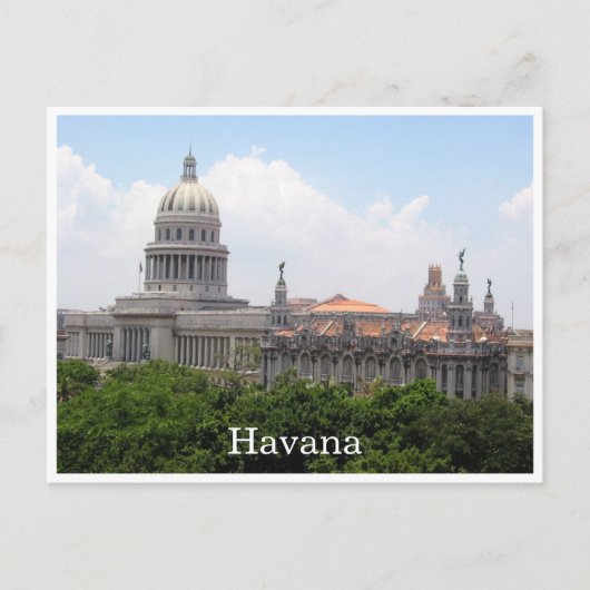 havana el capitolio briefkaart (Voorkant)