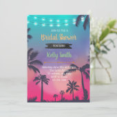 Havana feest uitnodiging (Staand voorkant)