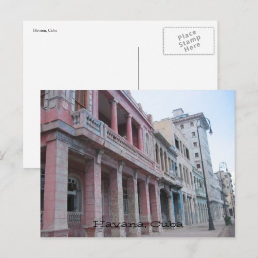 havana - gebouwen briefkaart (Voorkant / Achterkant)