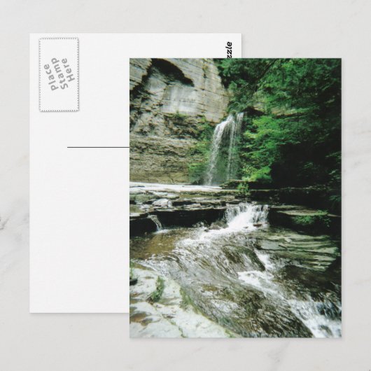 Havana Glen herfsten in Montour Herfsten, NY Brief Briefkaart (Voorkant / Achterkant)