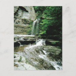 Havana Glen herfsten in Montour Herfsten, NY Brief Briefkaart