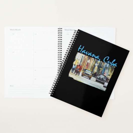 Havana Habana Viejo Cuba Planner (Display)