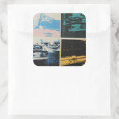 Havana I Vierkante Sticker (Tas)