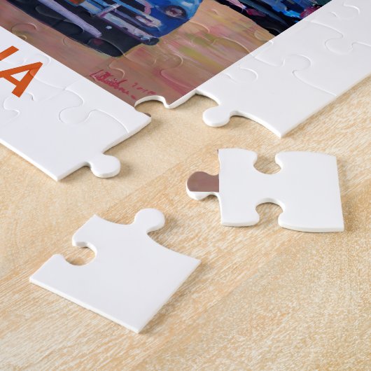 Havana in Cuba - El Capitolo met de oldtimer Legpuzzel (Zijkant)