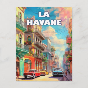 Havana, in duizend kleuren onder de hemel briefkaart
