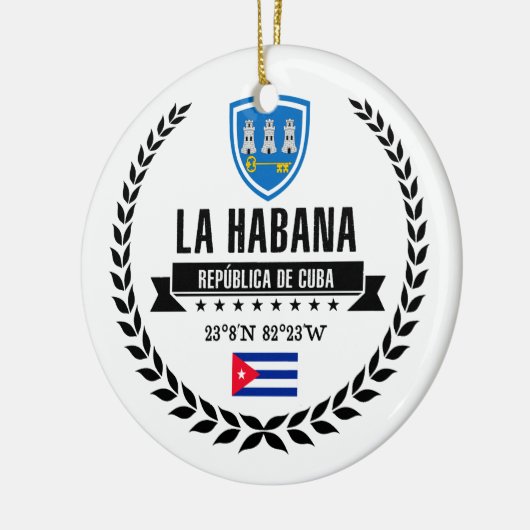 Havana Keramisch Ornament (Links)
