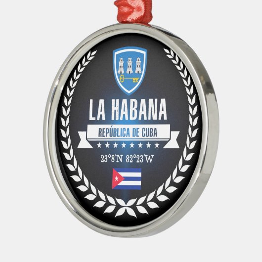 Havana Metalen Ornament (Links)