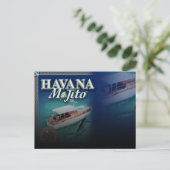 Havana Mojito Post Card Briefkaart (Staand voorkant)