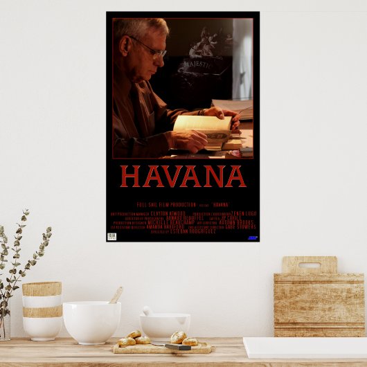 Havana Movie Poster (Keuken)