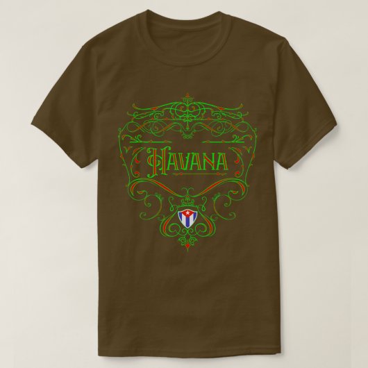 Havana Neon ontwerp T-shirt (Design voorkant)