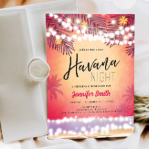 Havana Night in Havana Beach Party Birthday