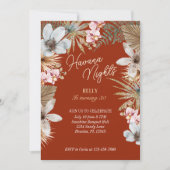 Havana Night Tropical Cuban 30th Birthday Kaart (Voorkant)