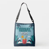 "Havana Nights" Crossbody Tas (Achterkant)