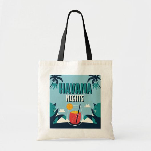 "Havana Nights" Tote Bag (Voorkant)