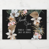 Havana Nights tropische Cubaan Likeurfles Etiket (Enkel label)