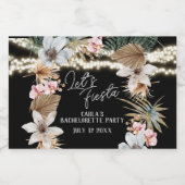 Havana Nights Tropische Cuban Fiesta Likeurfles Etiket (Enkel label)