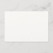 Havana Palm Bruiloft Details QR Code RSVP Informatiekaartje (Achterkant)