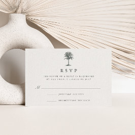 Havana Palm | Elegant palmboom RSVP Kaartje