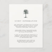 Havana Palm Guest Information Enclosure Kaart (Voorkant)