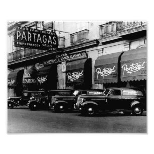 Havana Partagas Retro 1957 Foto Afdruk