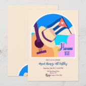 Havana Party Kaart (Voorkant / Achterkant)