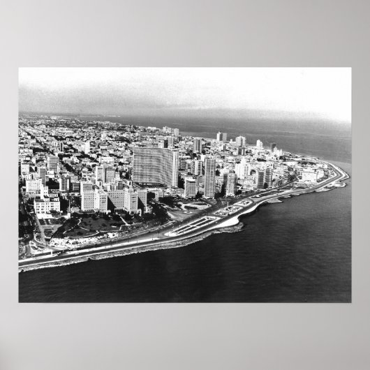 Havana Skyline 1957 Poster (Voorkant)
