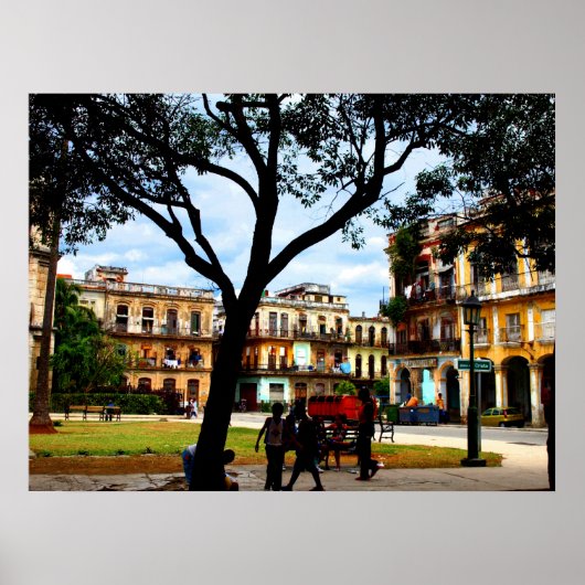 Havana Square Poster (Voorkant)