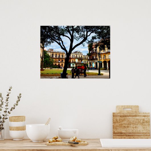 Havana Square Poster (Keuken)