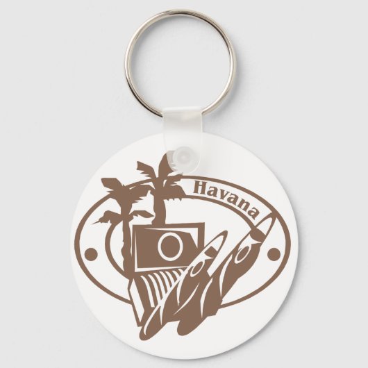 Havana Stamp Sleutelhanger (Voorkant)
