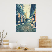 Havana Street Cuba 1899 Poster (Keuken)