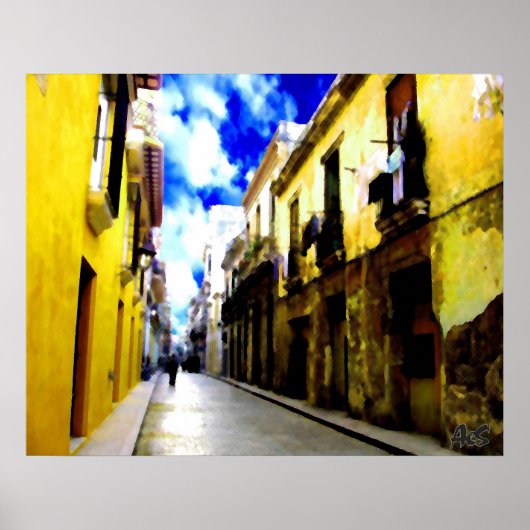 HAVANA STREET POSTER (Voorkant)