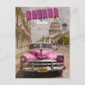 Havana Vibes: Nationaal Capitool Briefkaart (Voorkant)