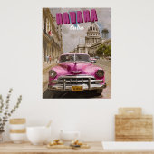 Havana Vibes: Nationaal Capitool Poster (Keuken)