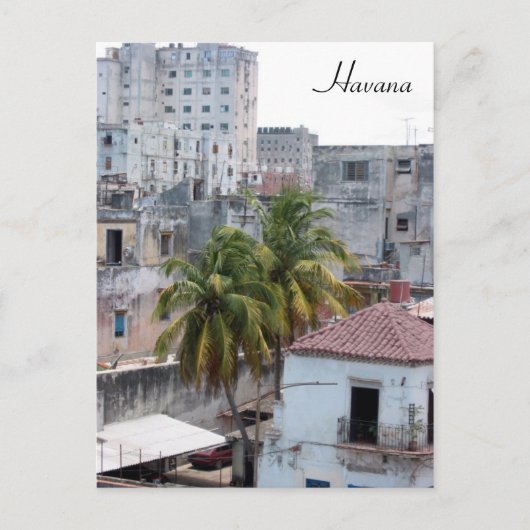 havana vieja briefkaart (Voorkant)
