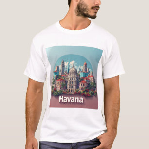 Havana Vintage Retro Reizen T-shirt