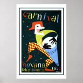 Havana Vintage Travel Poster (Voorkant)