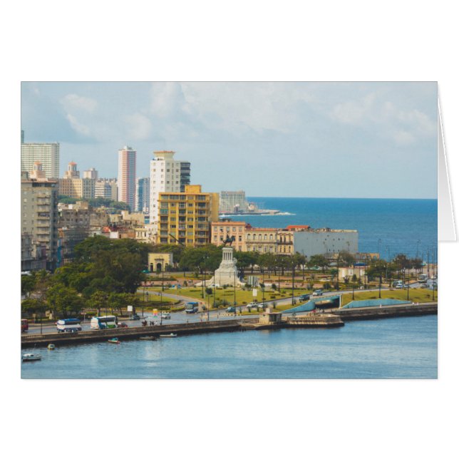 Havana Waterfront, Cuba. (Voorkant Horizontaal)